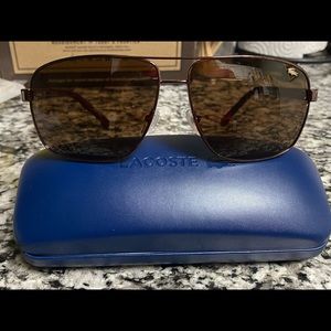 100% authentic and original Lacoste 162S 210 aviators. They are brand new